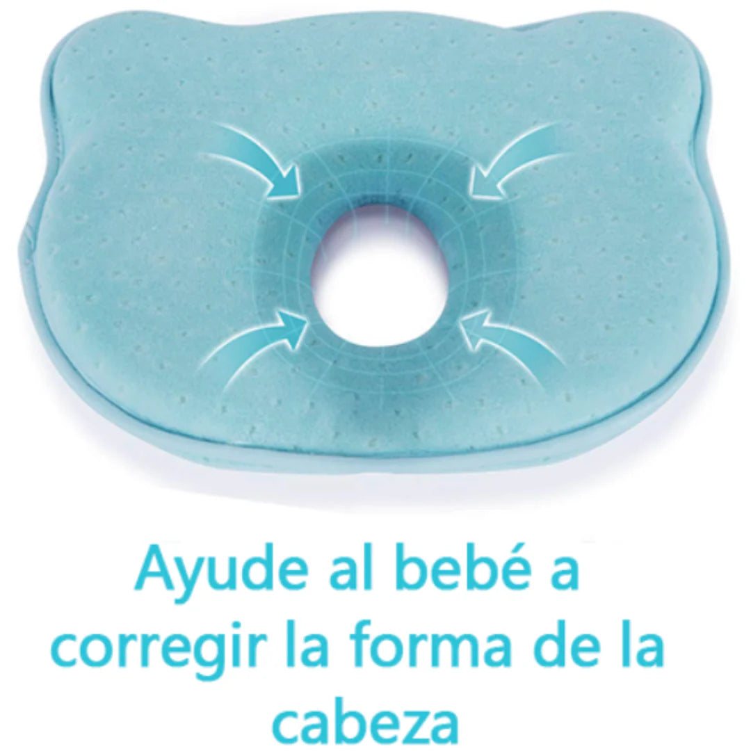 Almohada Prevención Cabeza Plana Ortopédica