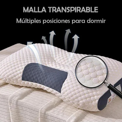 (COMPRA 1, LLEVA 2 🎁 ) Almohada Cervical Ortopedica - Sueño Ligero