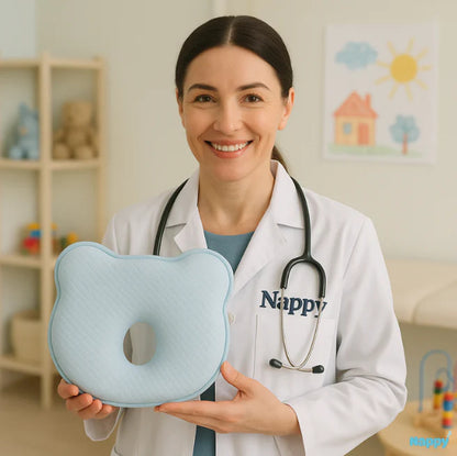 Almohada Prevención Cabeza Plana Ortopédica