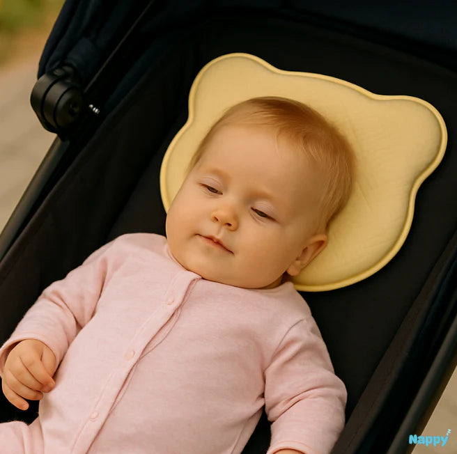 Almohada Prevención Cabeza Plana Ortopédica