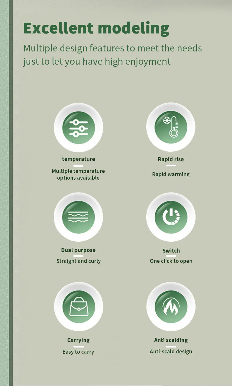 PLANCHA PROFESIONAL AGUACATE 3D